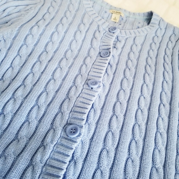 L.L. Bean Cable Knit Sweater - Picture 5 of 8